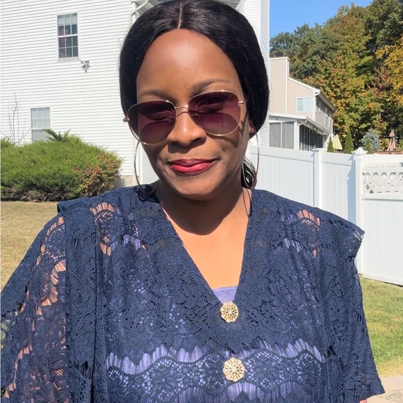 New Boubou elegant dress. One size fits up to U.S size 16. - Picture 5 of 6